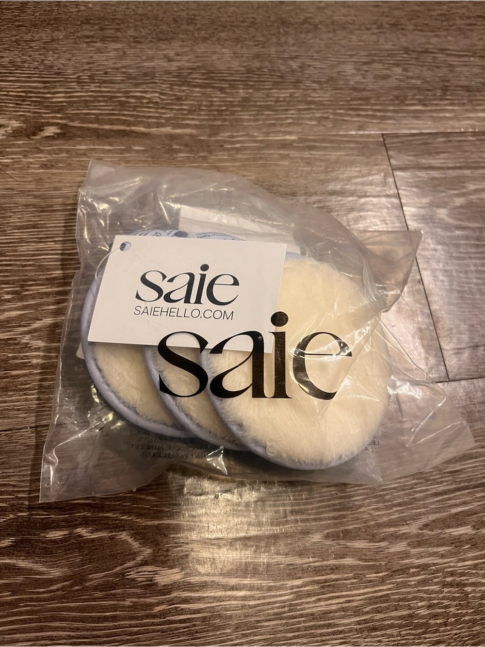 Saie Cream Reusable Plush Cleansing Rounds